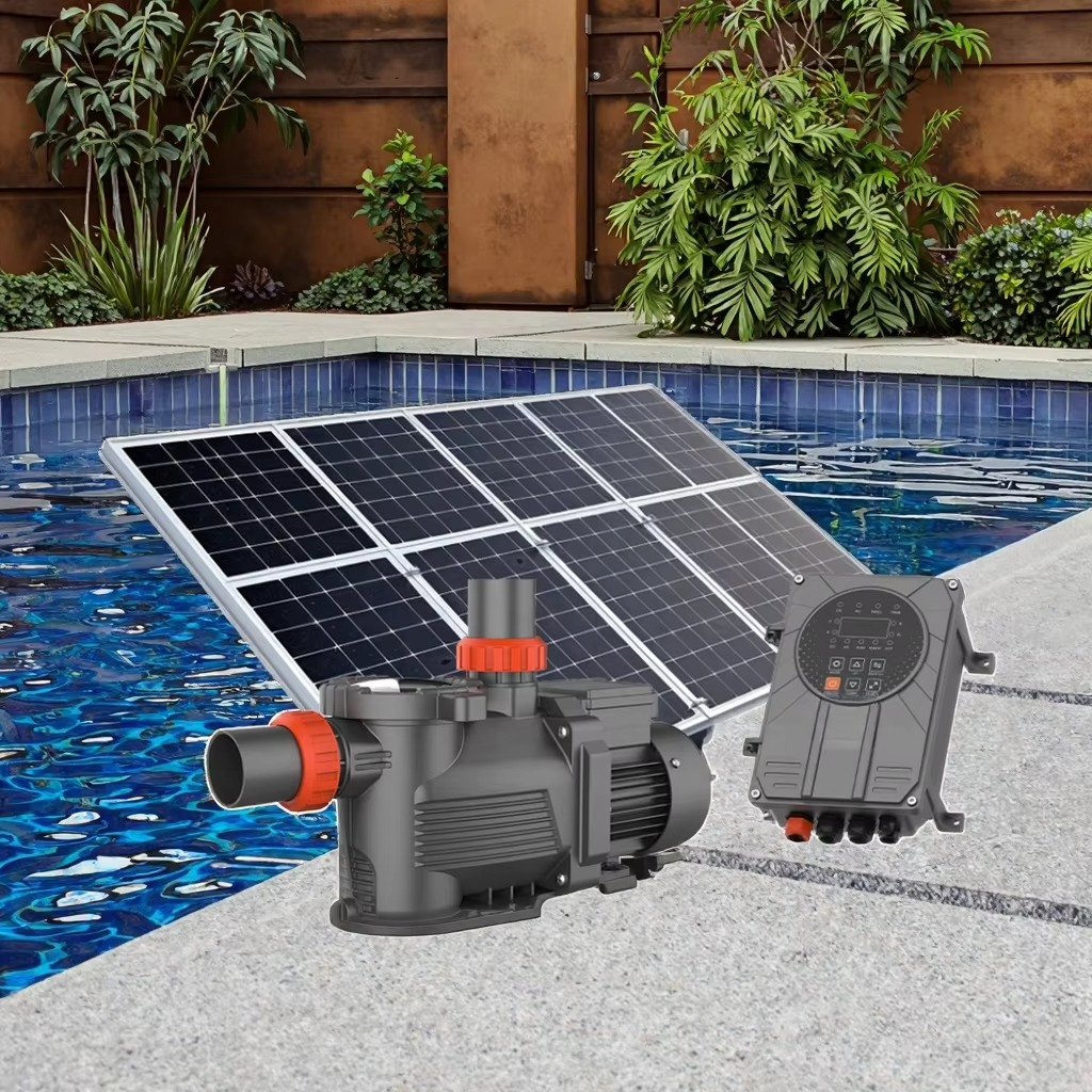 Solar Pool Pump Kit - 2026-LEO Hot Sale XKP Hybrid AC/DC