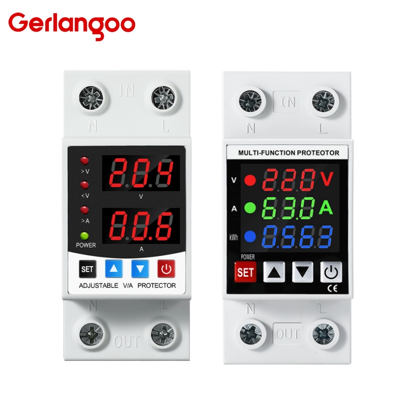 Din Rail Circuit Breaker - 40A 63A 230V Din Rail Adjustable