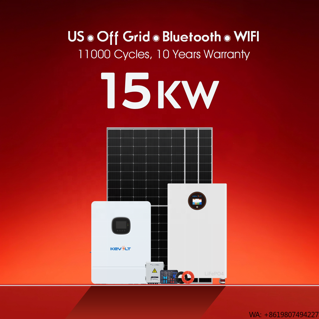 Off Grid Solar Kit - New Energy Photovoltaic 15kW 30kW Off