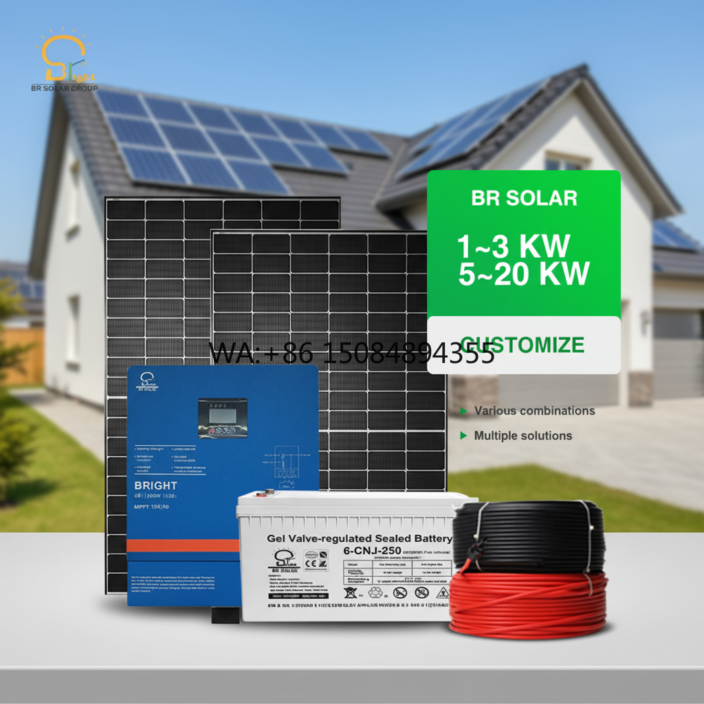 Off Grid Solar Kit - SOLAR 1kw 2kw Off-Grid Solar Power