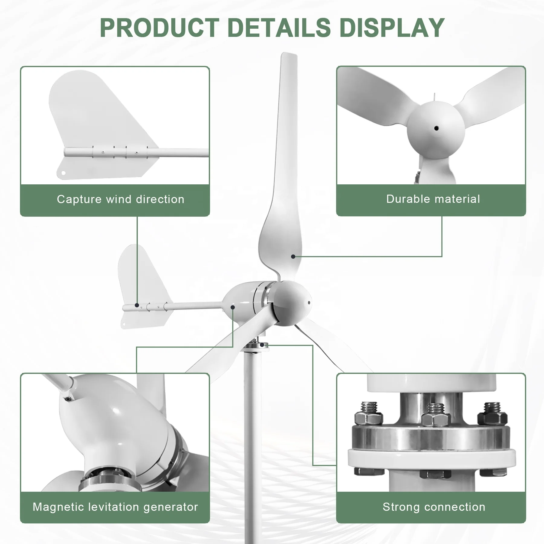 Ruiyan 1KW Home Wind Turbine O - Renewable Energy Home Solutions 리뷰 및 가격