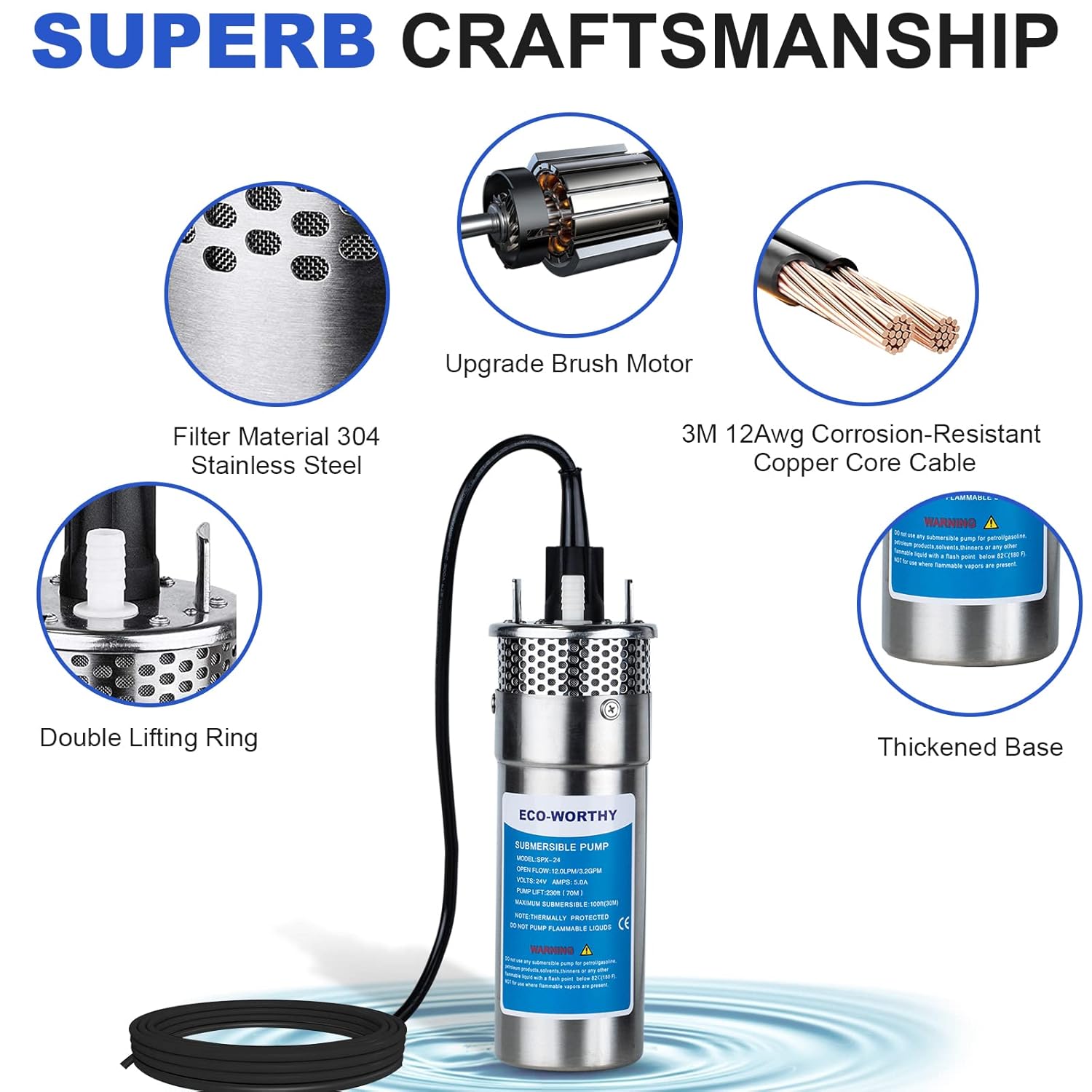 Solar Well Pump Kit 12V DC Sub - Off Grid Solar Kit 리뷰 및 가격
