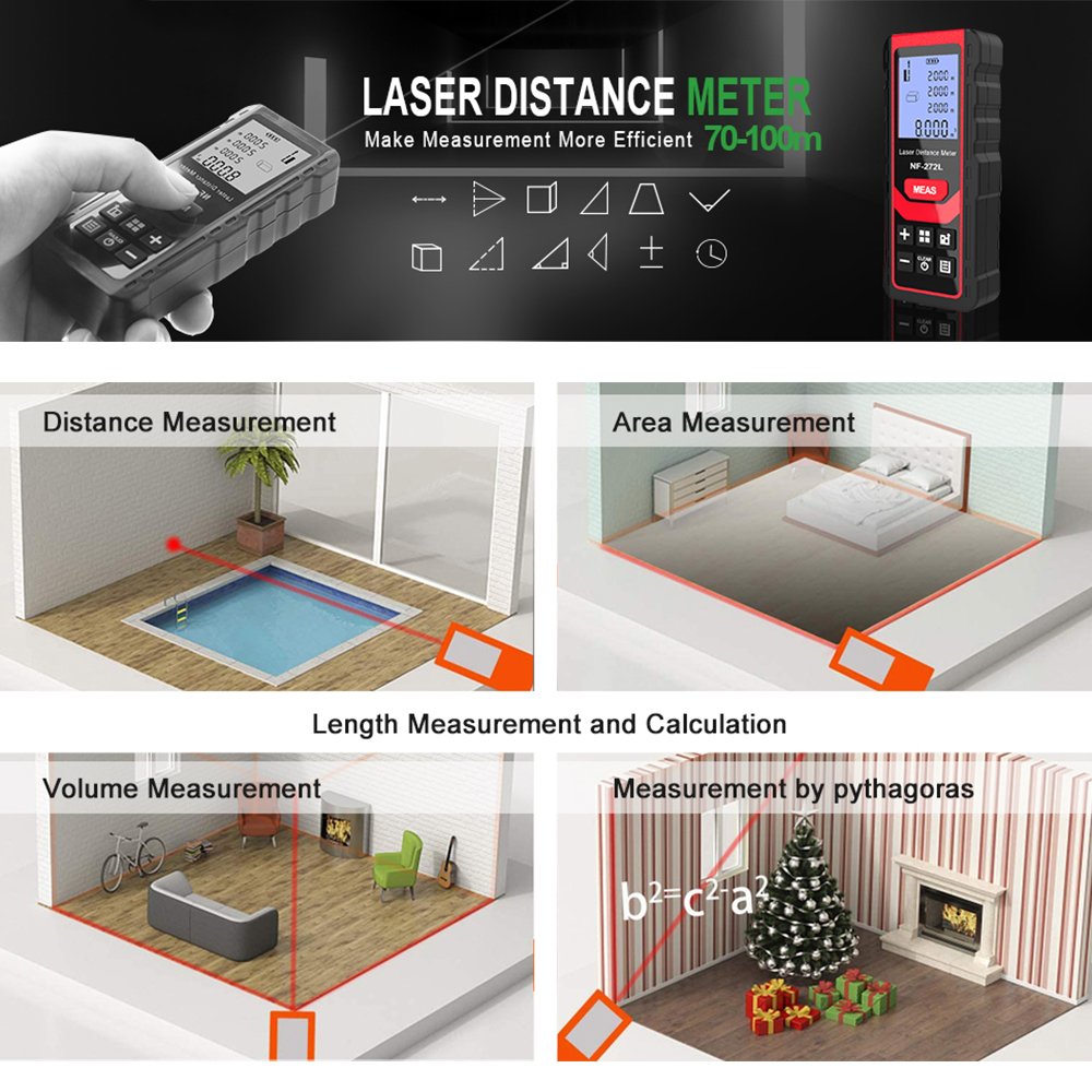 Noyafa NF-271 Laser Distance M - Renewable Energy Demonstration Kit 리뷰 및 가격