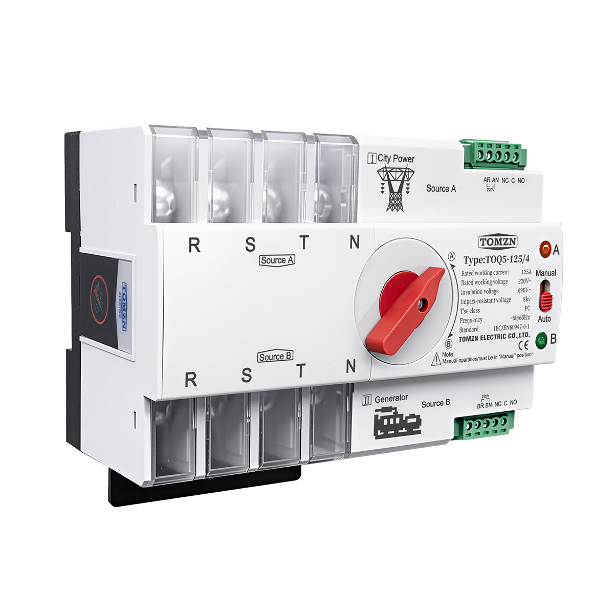 TOMZN Din Rail 2P 3P 4P ATS Du - Din Rail Circuit Breaker 리뷰 및 가격