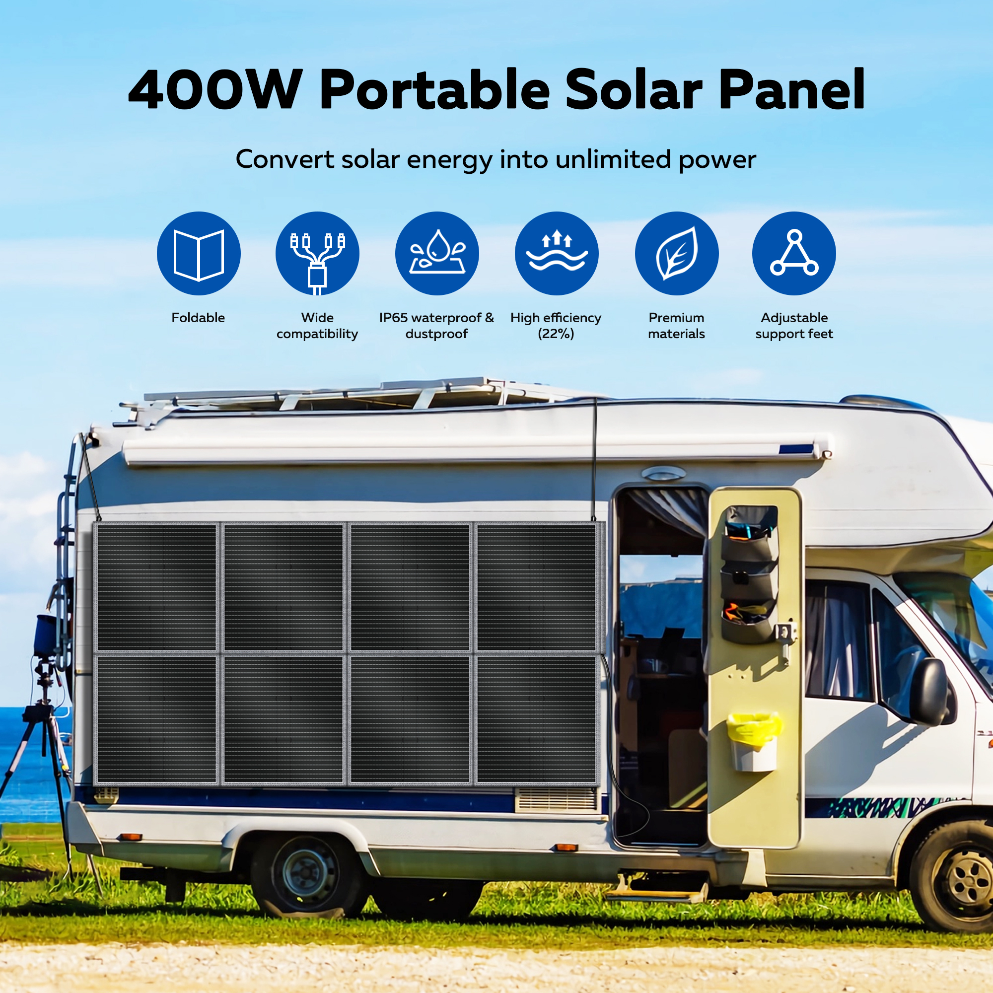 CTOLITY 400W Solar Panel Porta - Rv Solar Kit 400W 리뷰 및 가격