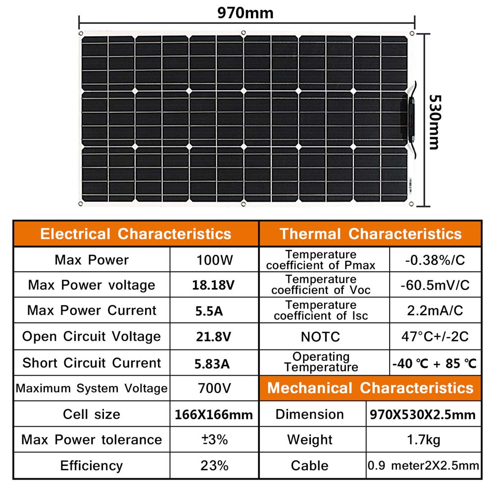 100 Watt Solar Panel 200w 300w - Rv Solar Kit 400W 리뷰 및 가격
