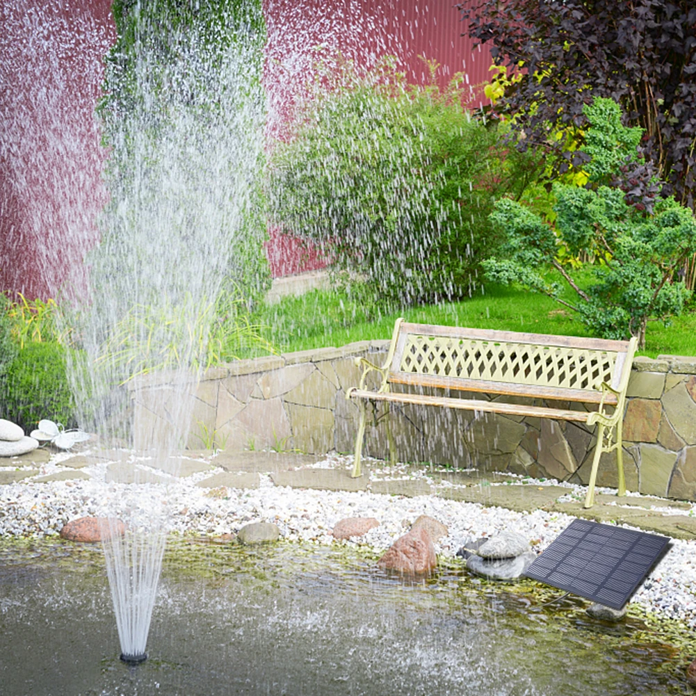 Solar Fountain with 6 Nozzles  - Solar Pool Pump Kit 리뷰 및 가격