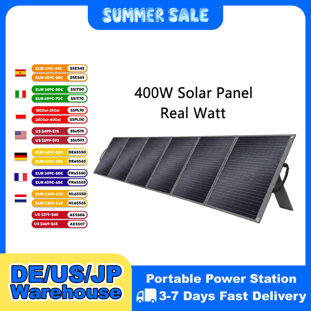 SOLARPLAY 400W Foldable Solar  - Rv Solar Kit 400W 리뷰 및 가격