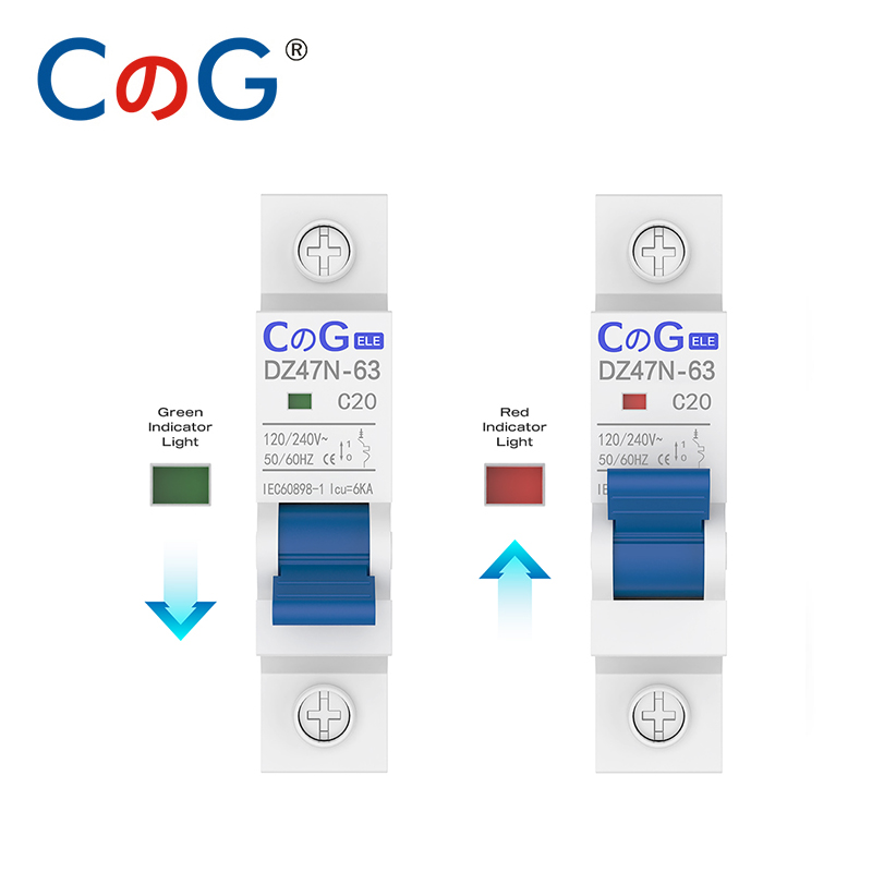 CG 2Pcs/Set AC Miniature Circu - Din Rail Circuit Breaker 리뷰 및 가격