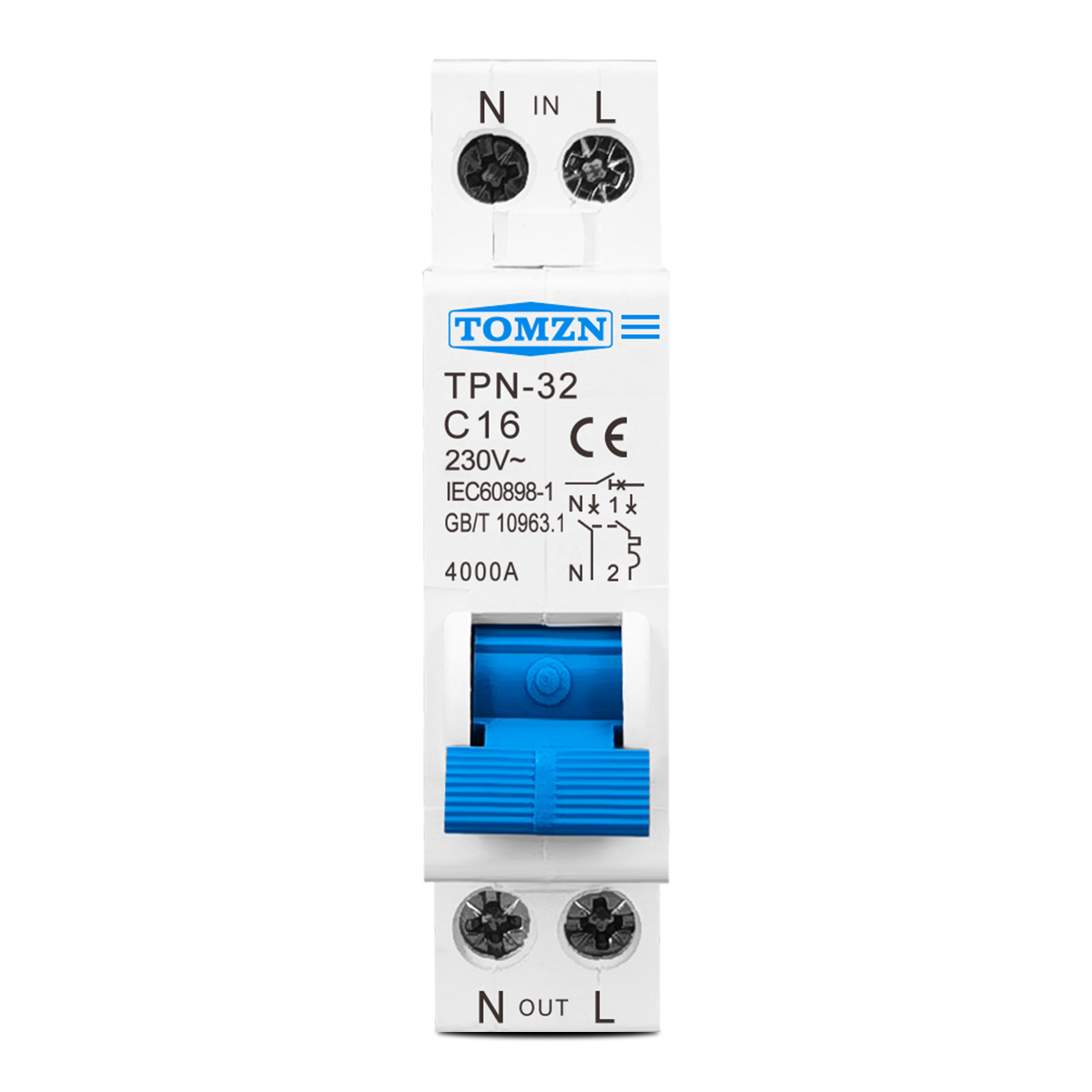 TOMZN TPN 1P+N Mini Circuit Br - Din Rail Circuit Breaker 리뷰 및 가격