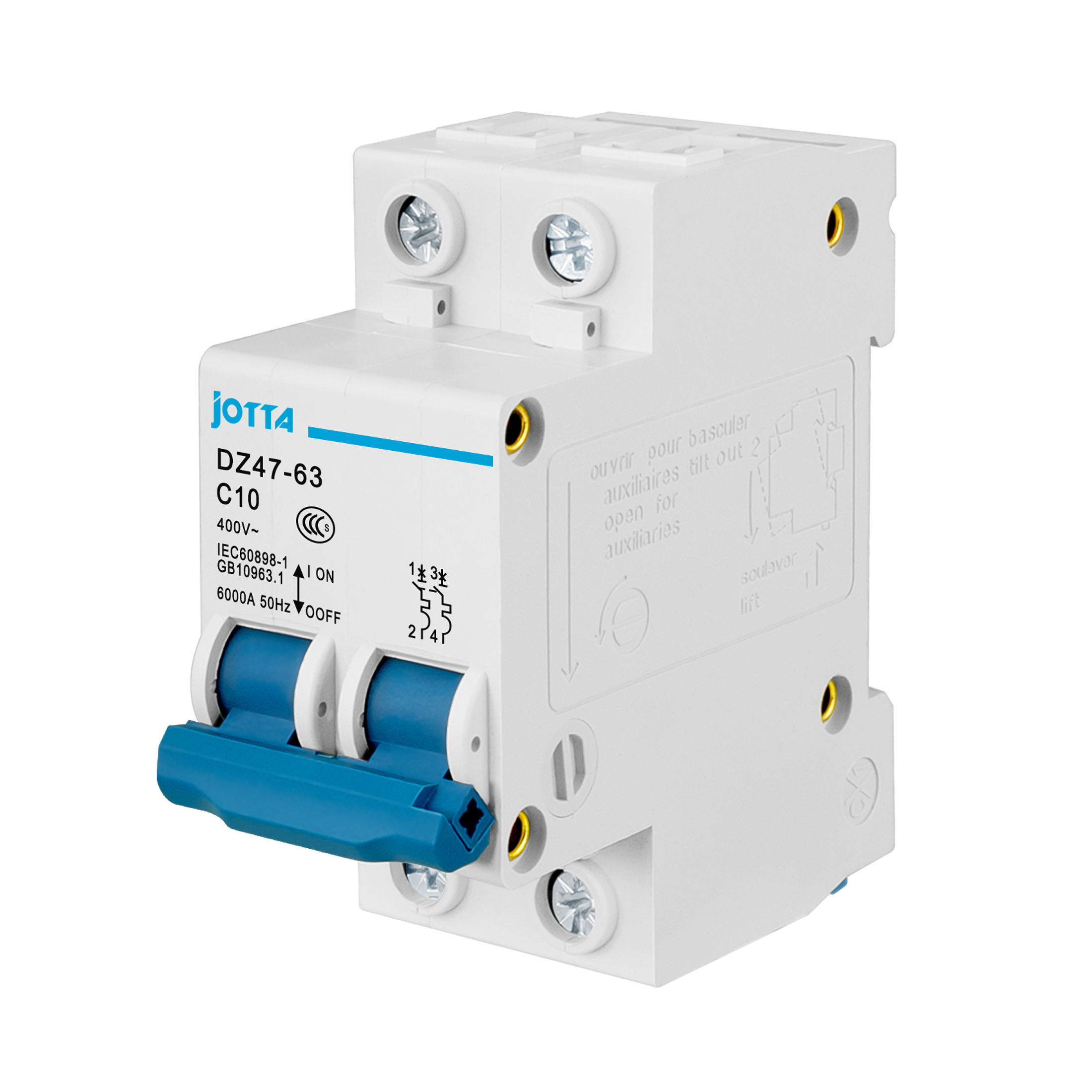 DZ47 2P 10A-63A AC 230V 400V C - Din Rail Circuit Breaker 리뷰 및 가격