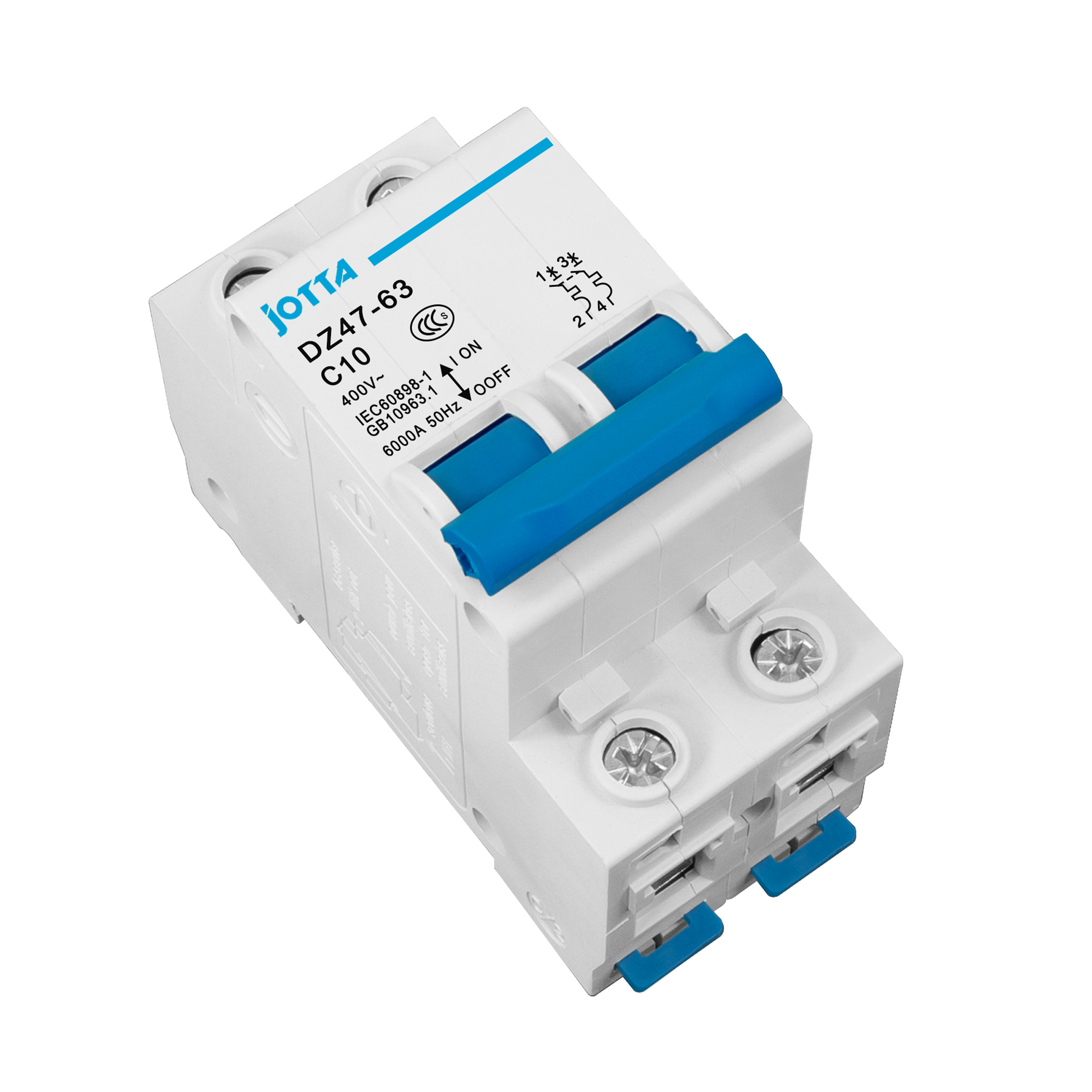 DZ47 2P 10A-63A AC 230V 400V C - Din Rail Circuit Breaker 리뷰 및 가격