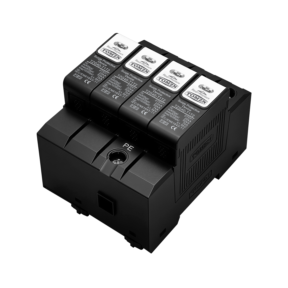 NEW Type T1 T2 2IN1 AC SPD Sur - Din Rail Circuit Breaker 리뷰 및 가격