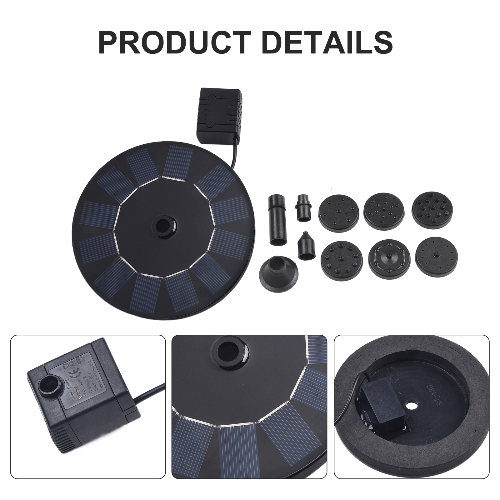 Solar Fountain Floating Pump W - Solar Pool Pump Kit 리뷰 및 가격