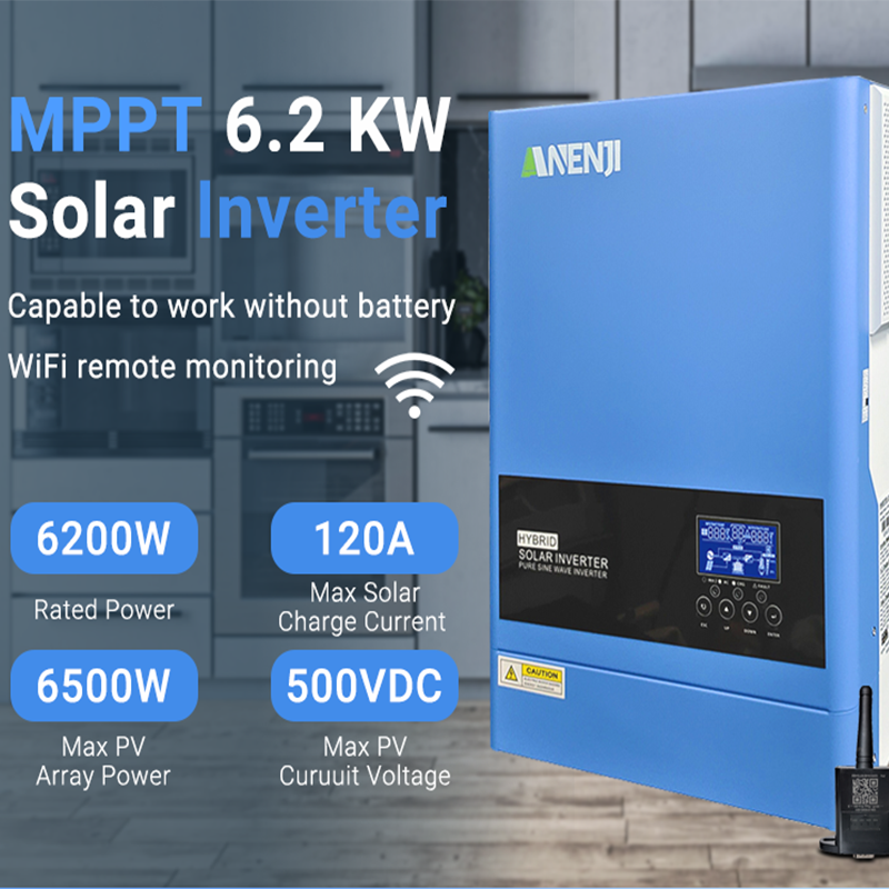 4KW 6.2KW Hybrid Solar Inverte - Off Grid Solar Kit 리뷰 및 가격