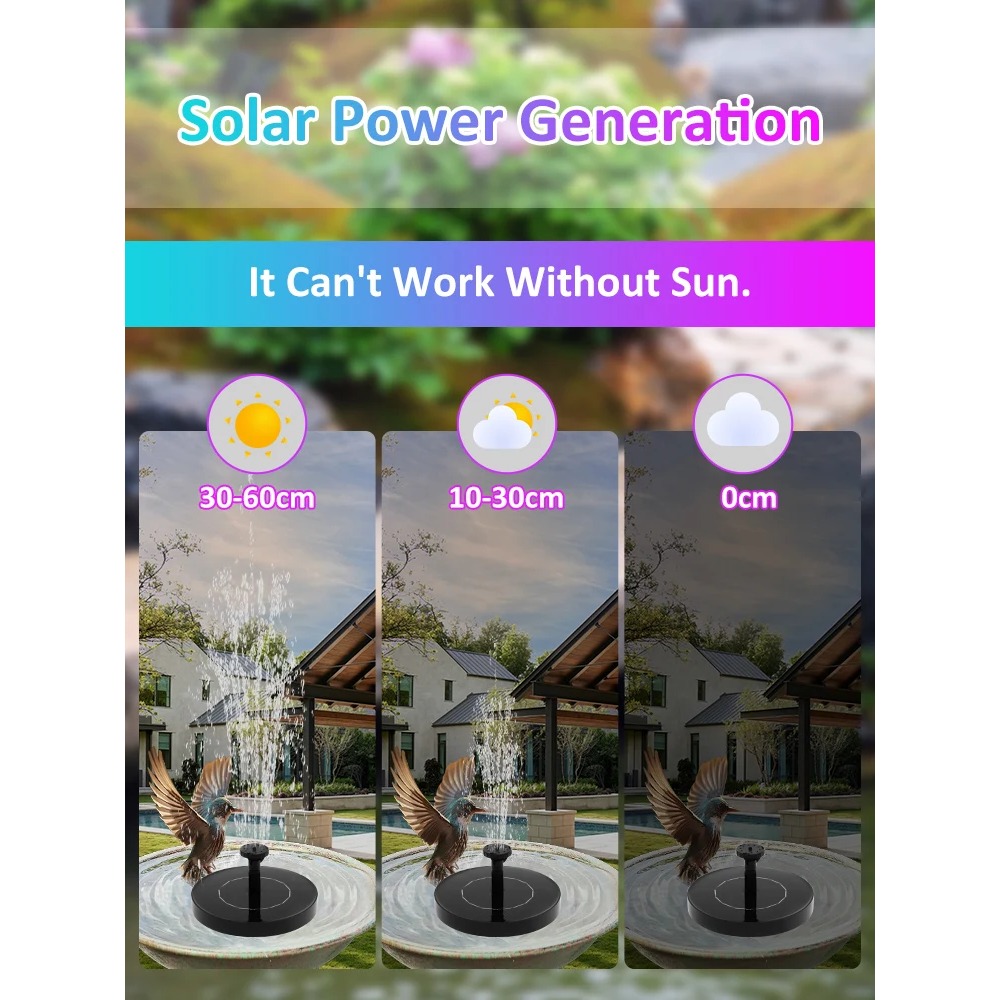 Solar Fountain Pump – Floating - Solar Pool Pump Kit 리뷰 및 가격