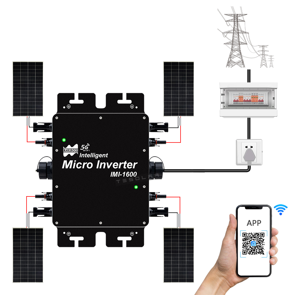 1600W Micro Solar Inverter For - Off Grid Solar Kit 리뷰 및 가격