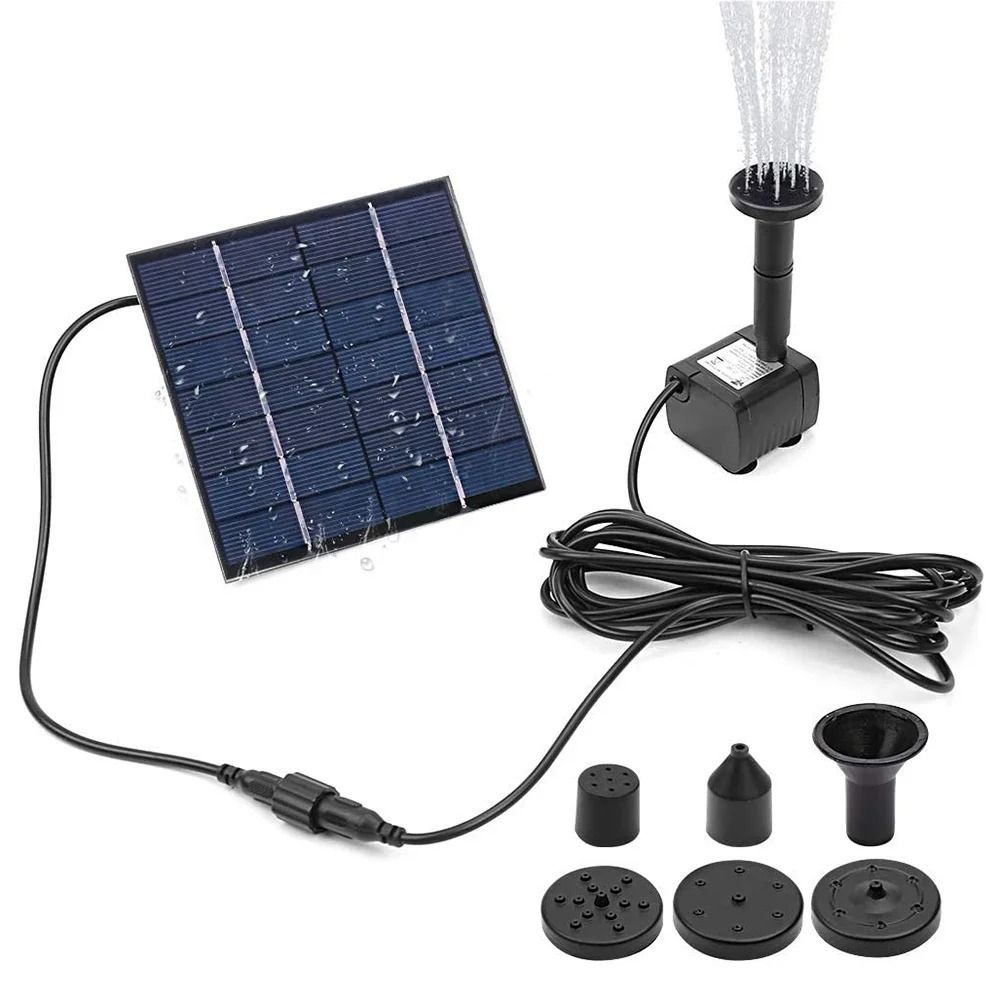 1.4W Mini Solar Fountain Pump  - Solar Pool Pump Kit 리뷰 및 가격