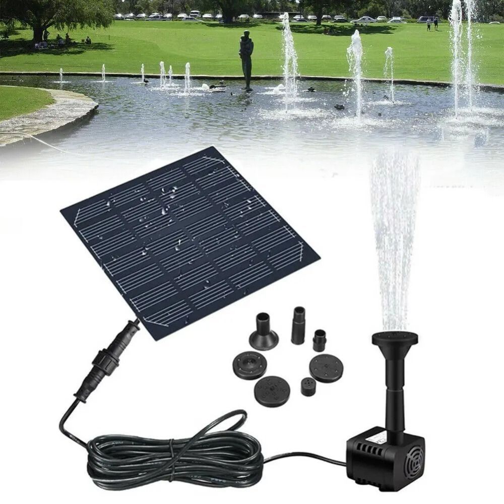 1.4W Mini Solar Fountain Pump  - Solar Pool Pump Kit 리뷰 및 가격