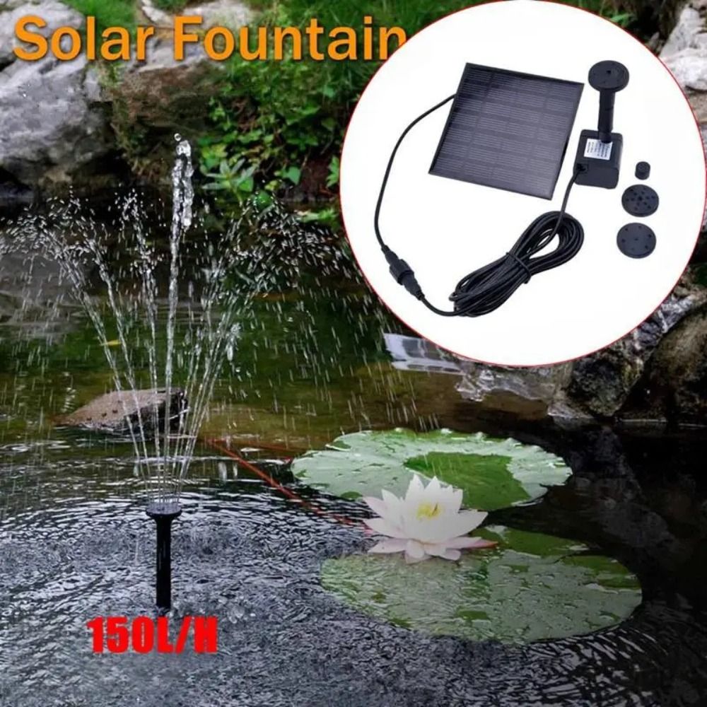 1.4W Mini Solar Fountain Pump  - Solar Pool Pump Kit 리뷰 및 가격