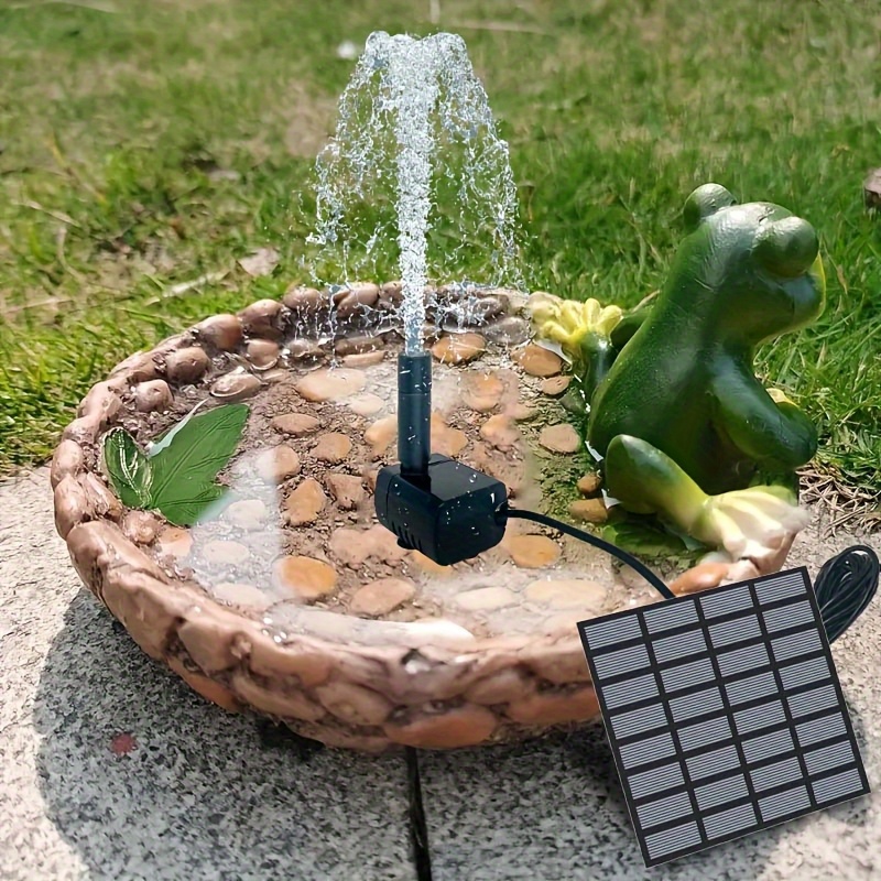 Solar Fountain with 6 Nozzles  - Solar Pool Pump Kit 리뷰 및 가격