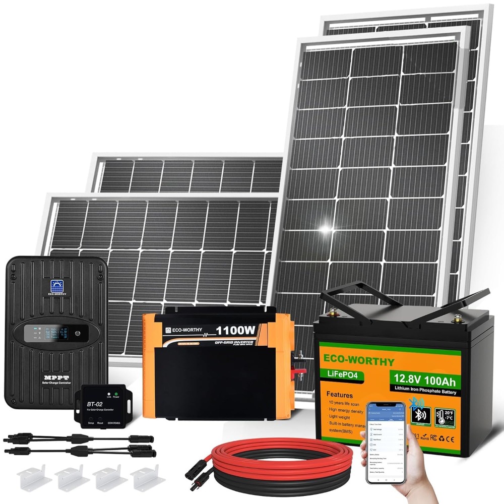 1.6KWH Complete Solar Panel Ki - Rv Solar Kit 400W 리뷰 및 가격