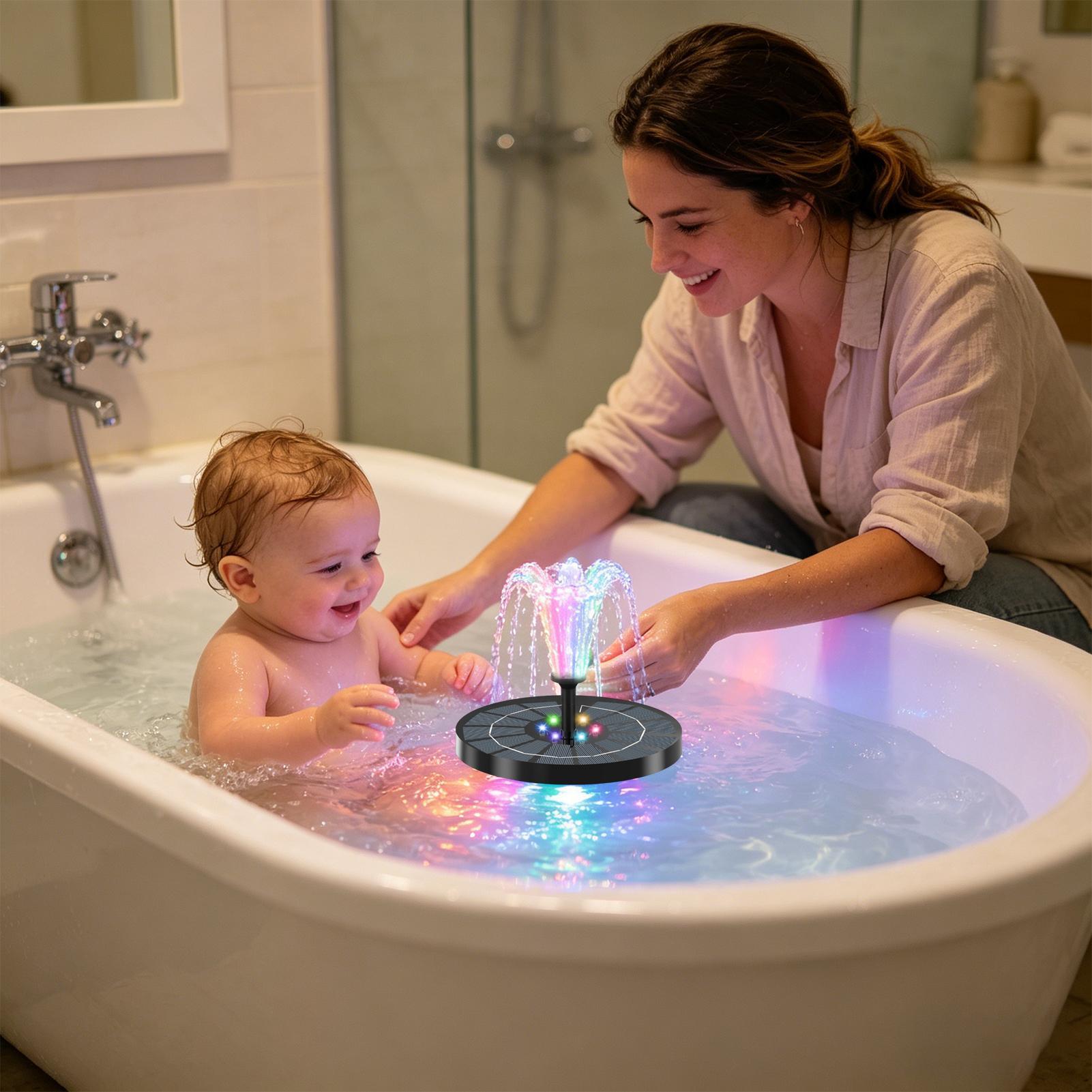 Bird Bath Fountain with Lights - Solar Pool Pump Kit 리뷰 및 가격