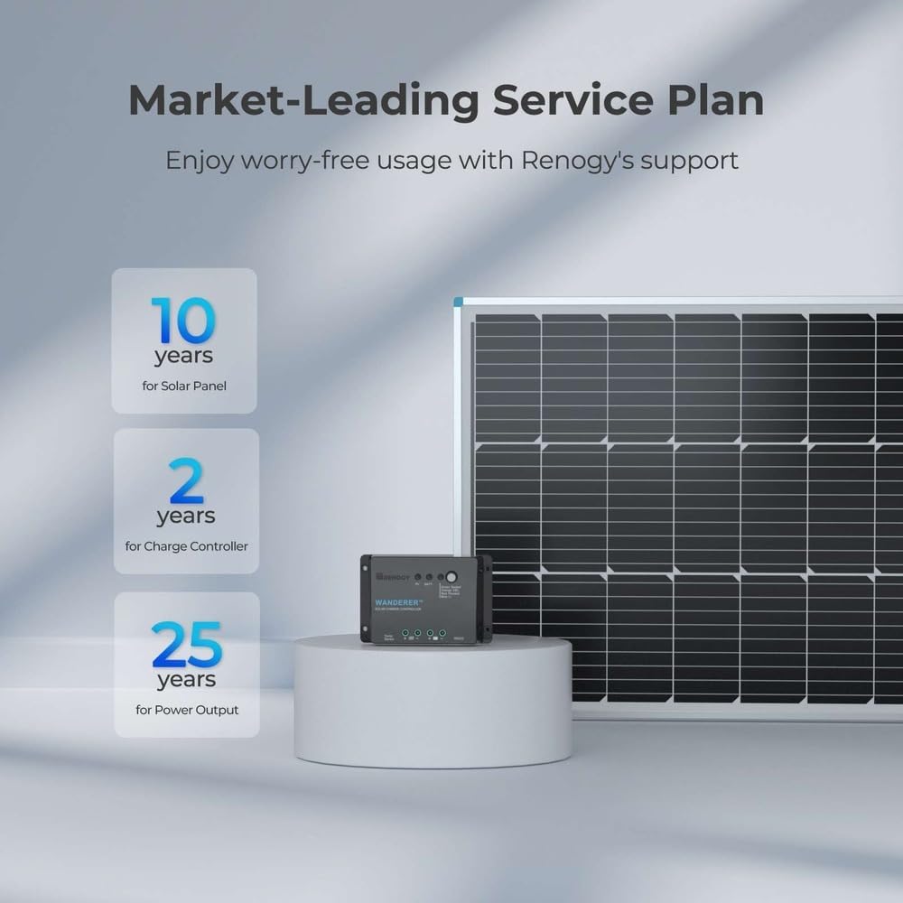 100W 12V Solar Panel Starter K - Off Grid Solar Kit 리뷰 및 가격