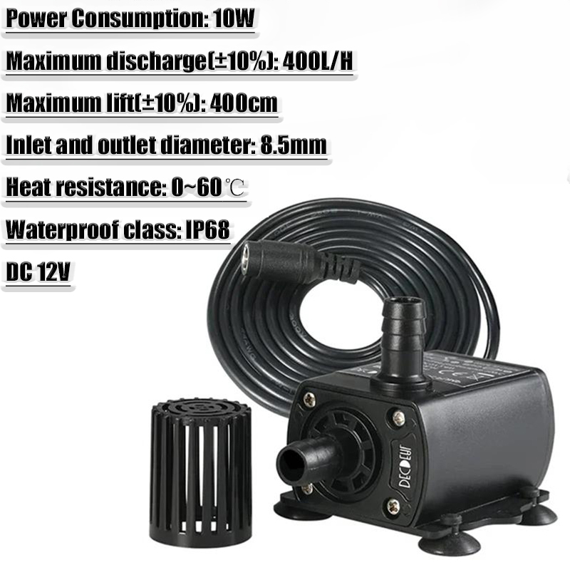 Ultra-quiet DV12V Solar Brushl - Solar Pool Pump Kit 리뷰 및 가격