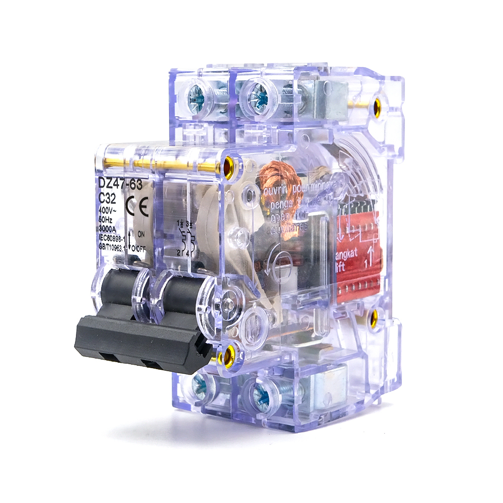 DZ47-63 Transparent Miniature  - Din Rail Circuit Breaker 리뷰 및 가격