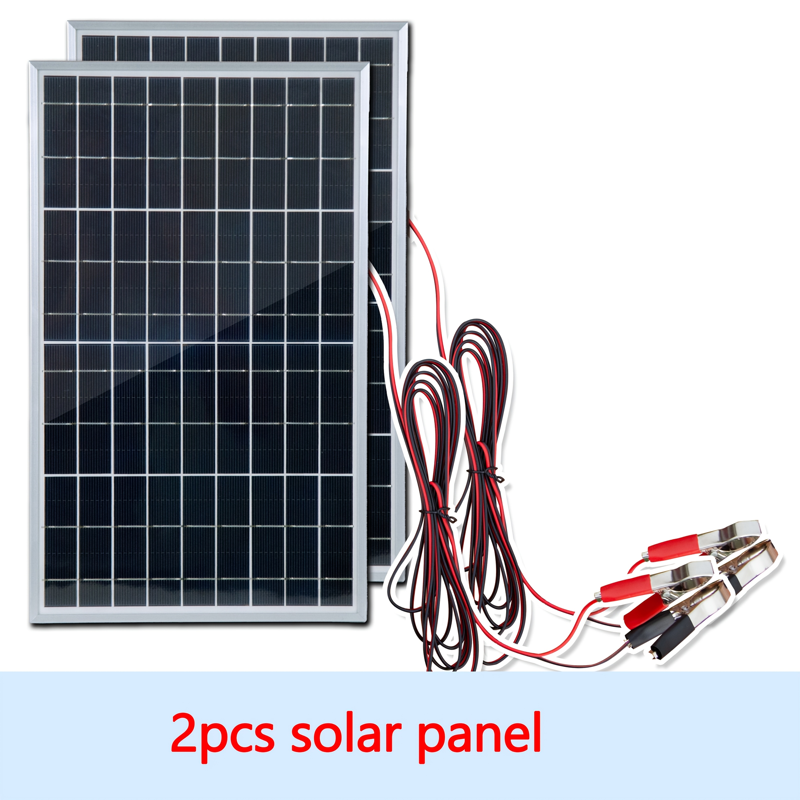 12V Solar Panel Kit 1pc/2pcs W - Off Grid Solar Kit 리뷰 및 가격