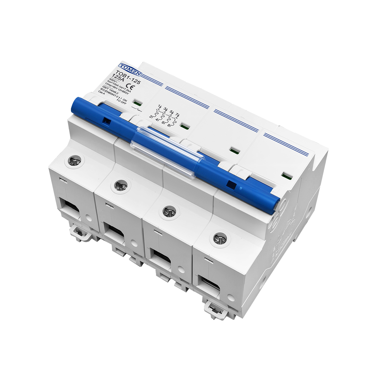 1P 2P 3P 4P 400V AC High-curre - Din Rail Circuit Breaker 리뷰 및 가격