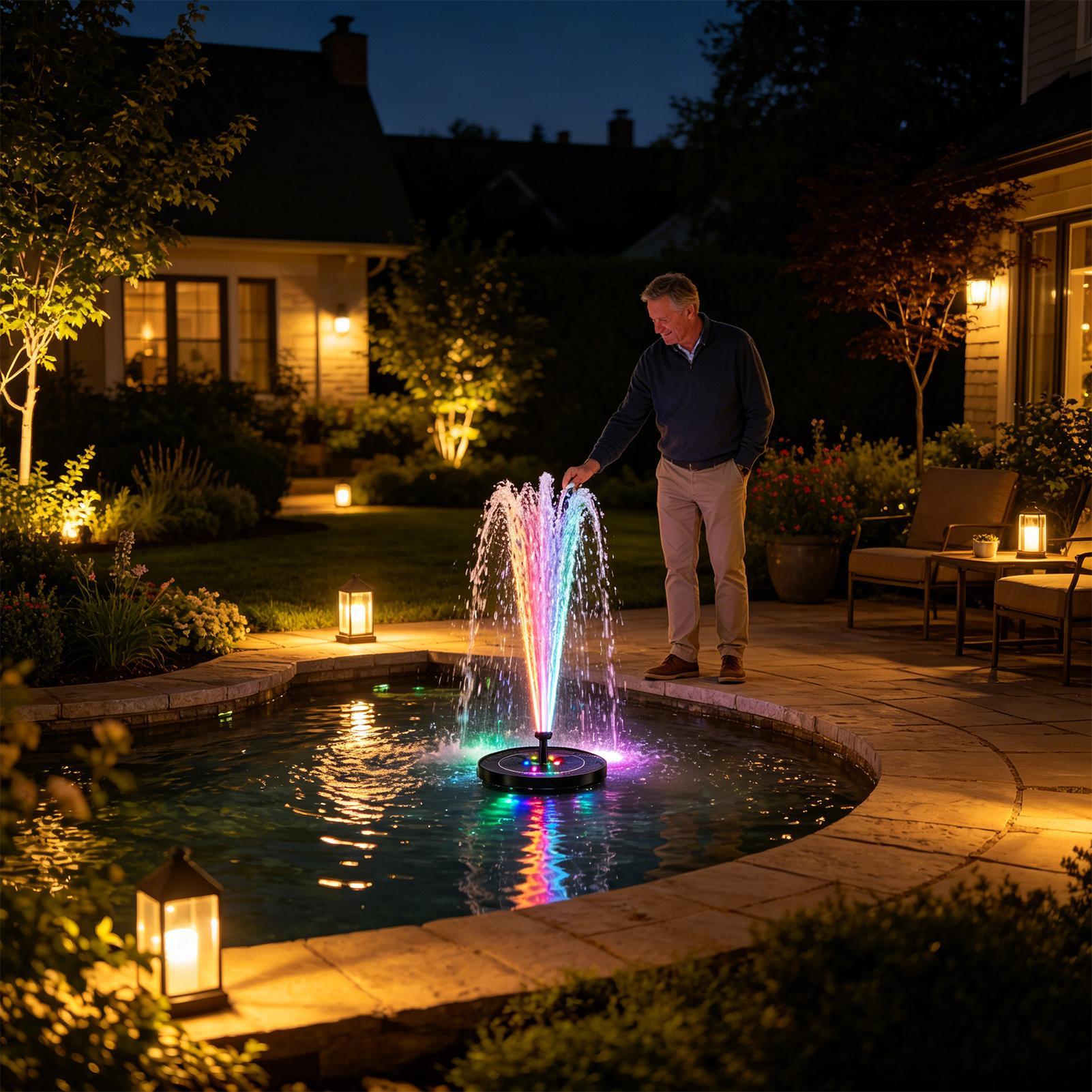 Floating Solar Bird Bath Fount - Solar Pool Pump Kit 리뷰 및 가격