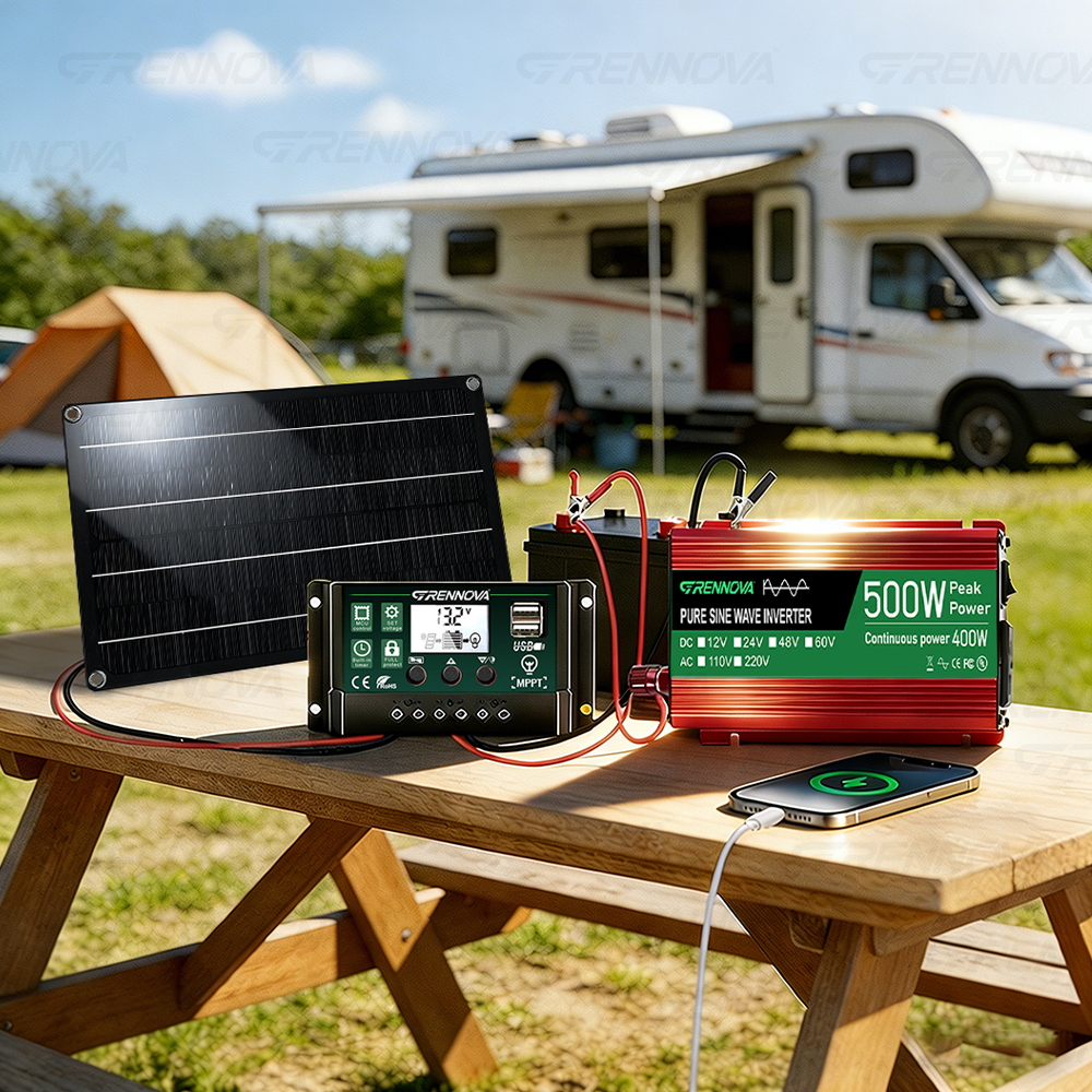 500W Peak Pure Sine Wave Solar - Rv Solar Kit 400W 리뷰 및 가격