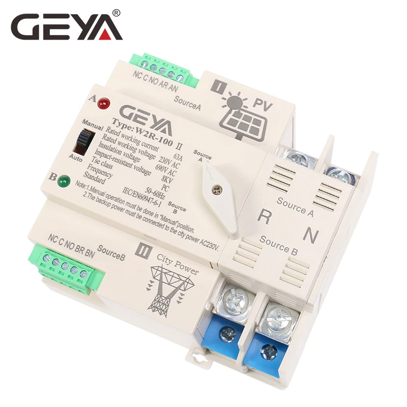 GEYA on-Grid Solar Power Autom - Din Rail Circuit Breaker 리뷰 및 가격