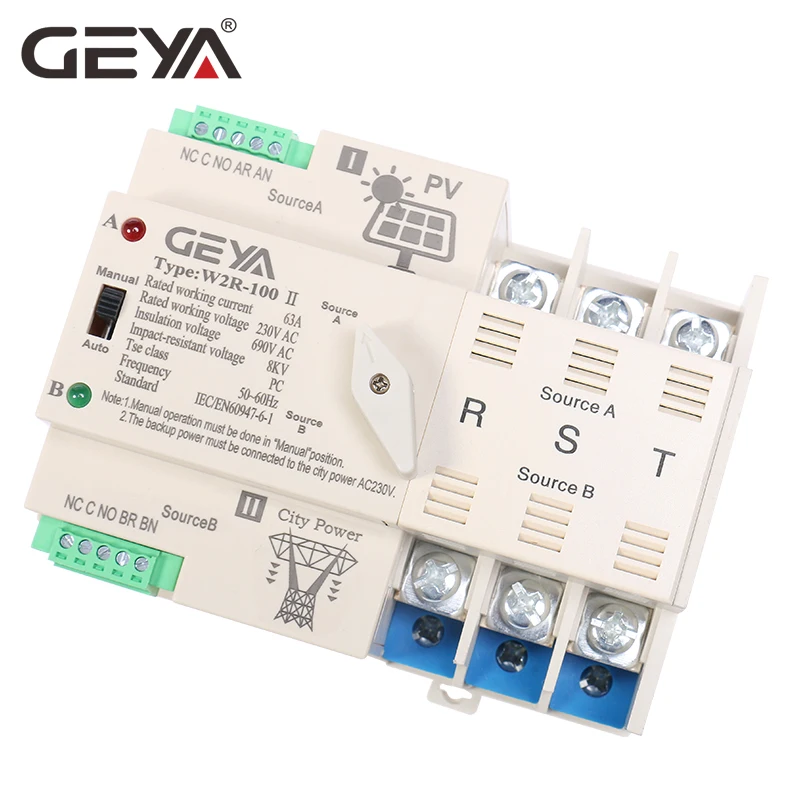 GEYA on-Grid Solar Power Autom - Din Rail Circuit Breaker 리뷰 및 가격