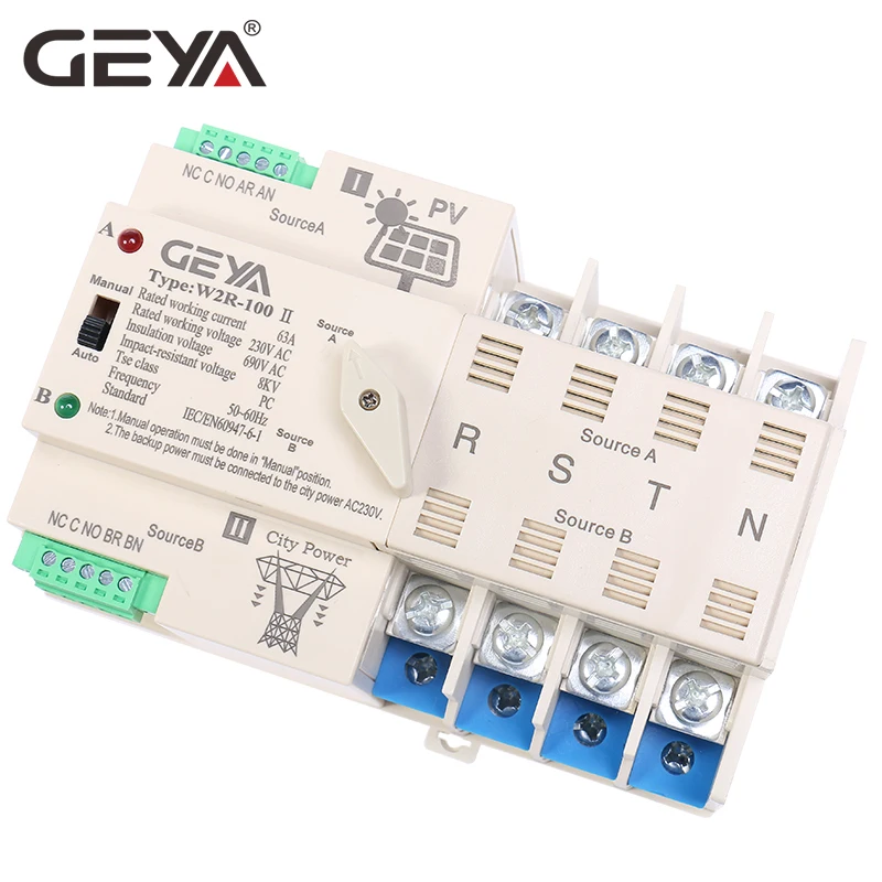 GEYA on-Grid Solar Power Autom - Din Rail Circuit Breaker 리뷰 및 가격