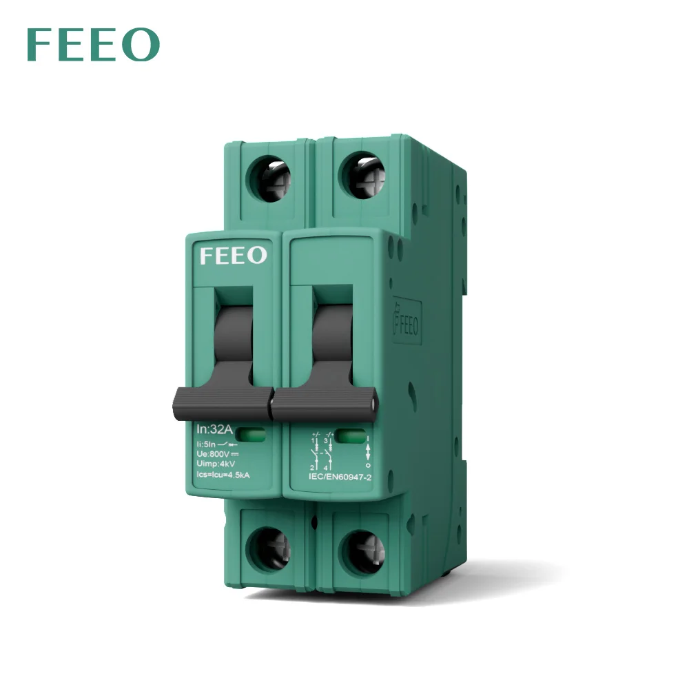 FEEO New FPV-63 2P DC Breaker  - Din Rail Circuit Breaker 리뷰 및 가격