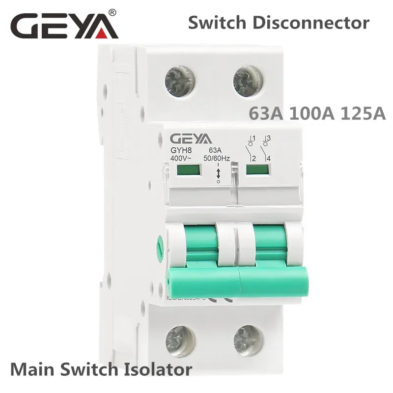 GEYA GYH8 Din Rail 2Pole 4Pole - Din Rail Circuit Breaker 리뷰 및 가격