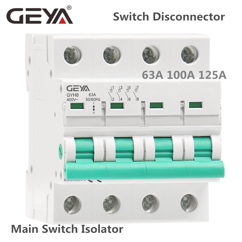 GEYA GYH8 Din Rail 2Pole 4Pole - Din Rail Circuit Breaker 리뷰 및 가격