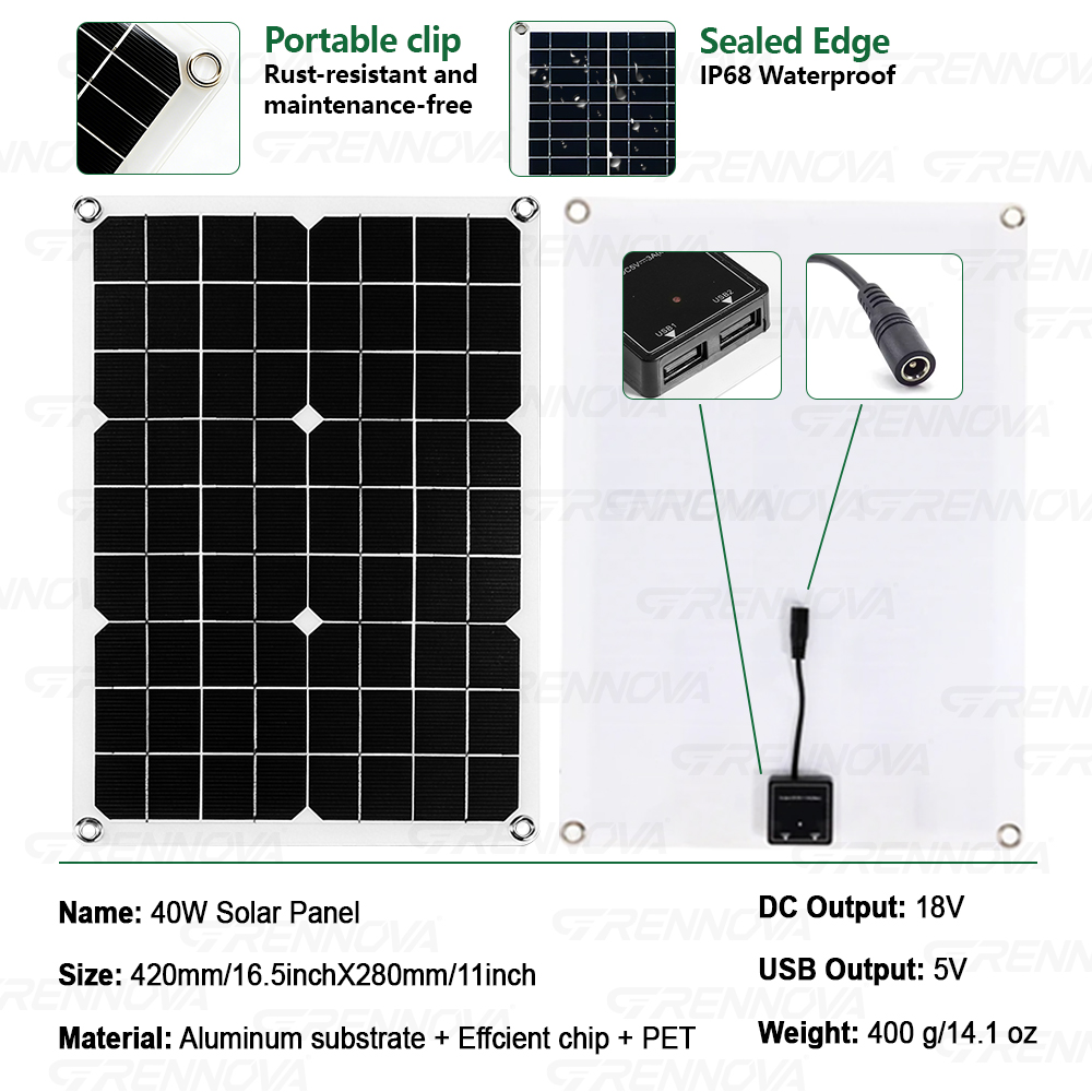 Complete Pure Sine Wave Solar  - Rv Solar Kit 400W 리뷰 및 가격
