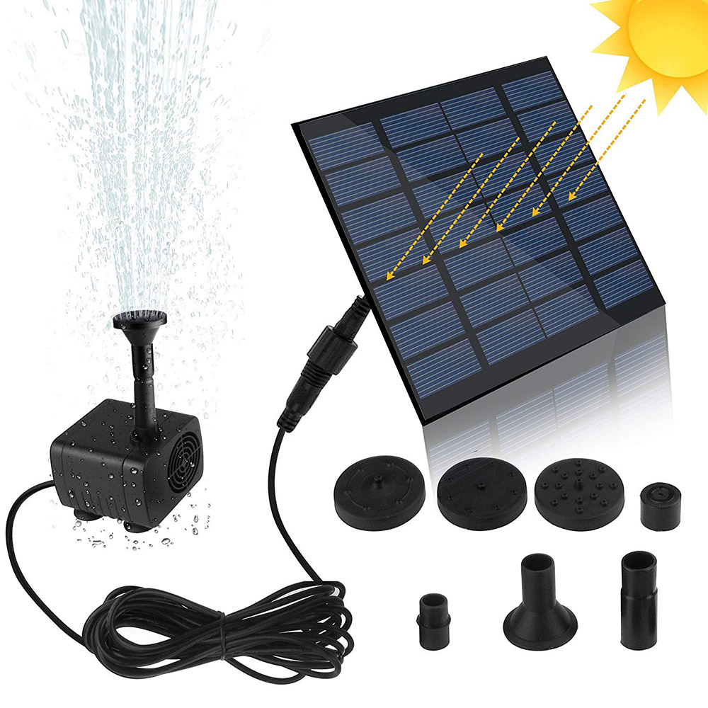 Mini Solar Fountain Pump Water - Solar Pool Pump Kit 리뷰 및 가격