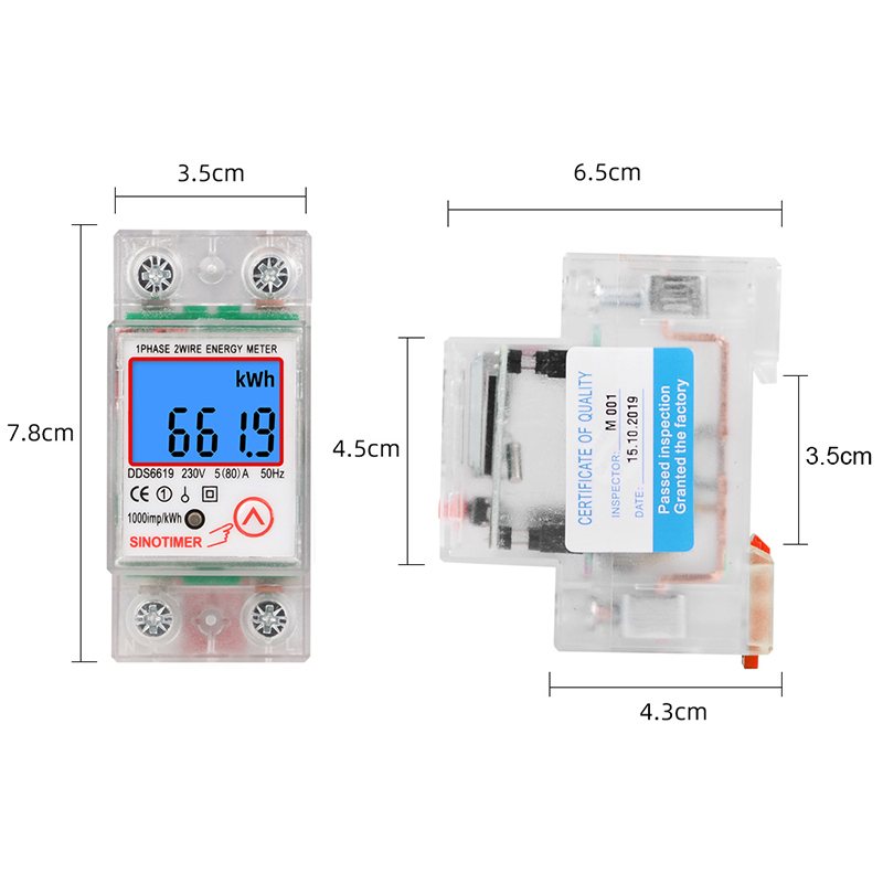 Din Rail LCD Digital Backlight - Renewable Energy Demonstration Kit 리뷰 및 가격