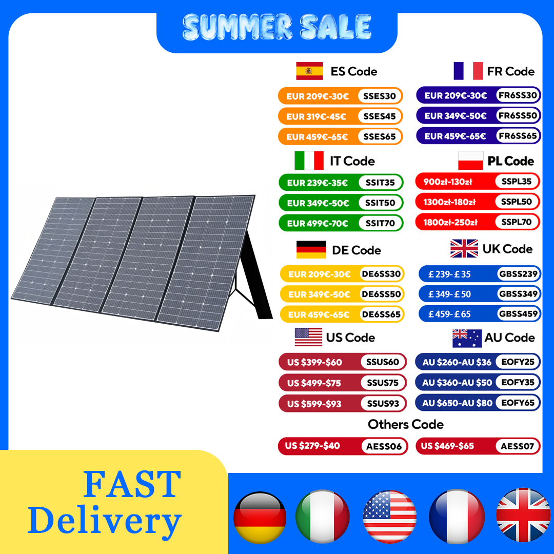 ALLPOWERS Foldable Solar Panel - Rv Solar Kit 400W 리뷰 및 가격