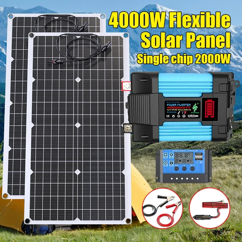 4000W Solar Panel Kit 12V To 1 - Off Grid Solar Kit 리뷰 및 가격