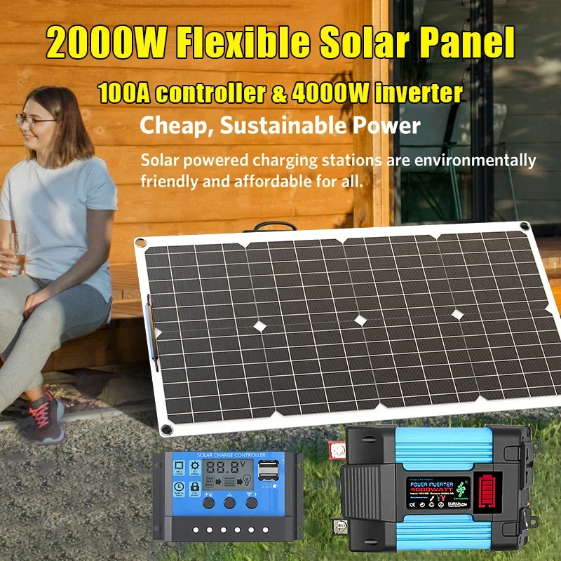 4000W Solar Panel Kit 12V To 1 - Off Grid Solar Kit 리뷰 및 가격