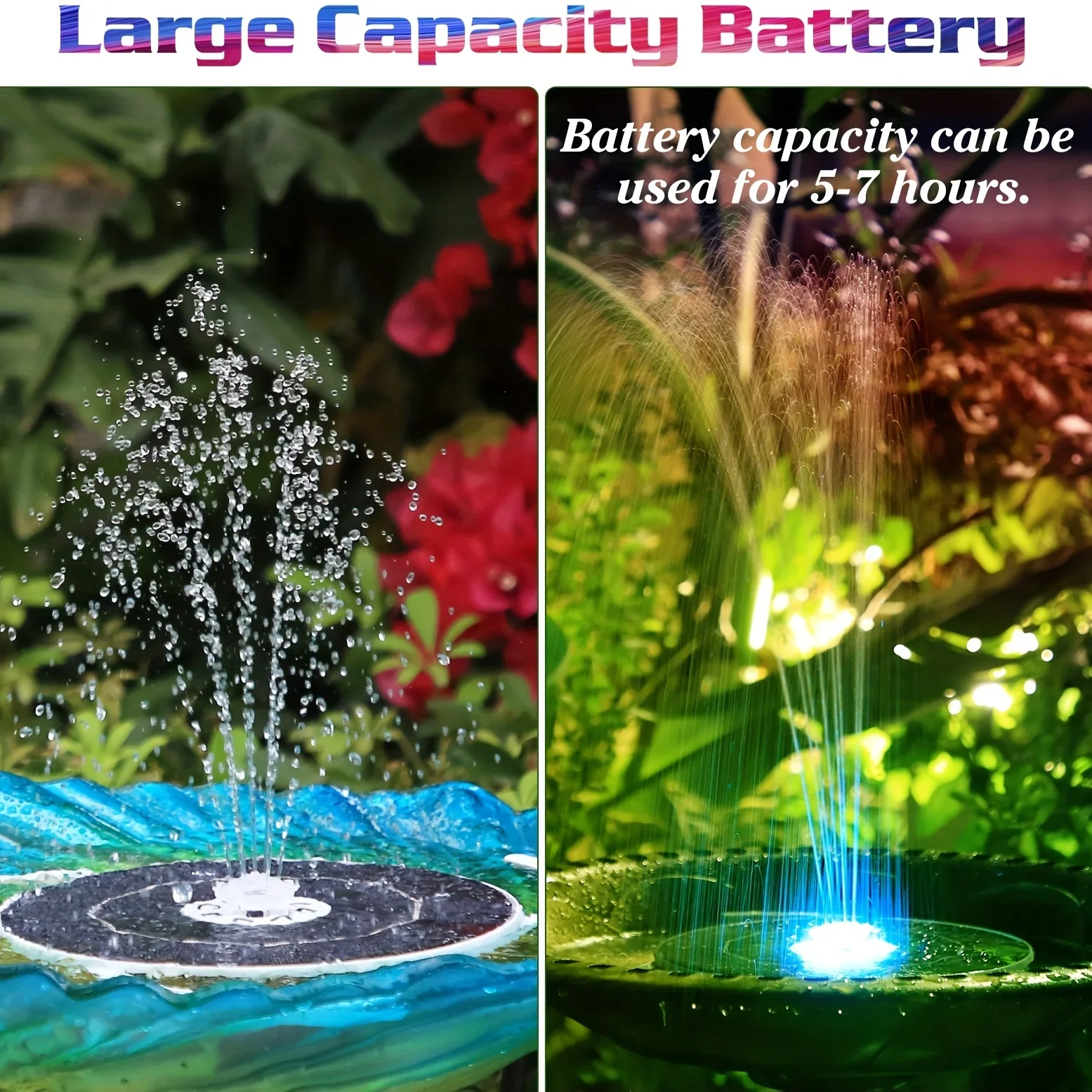 6.5W LED Solar Fountain Pump w - Solar Pool Pump Kit 리뷰 및 가격
