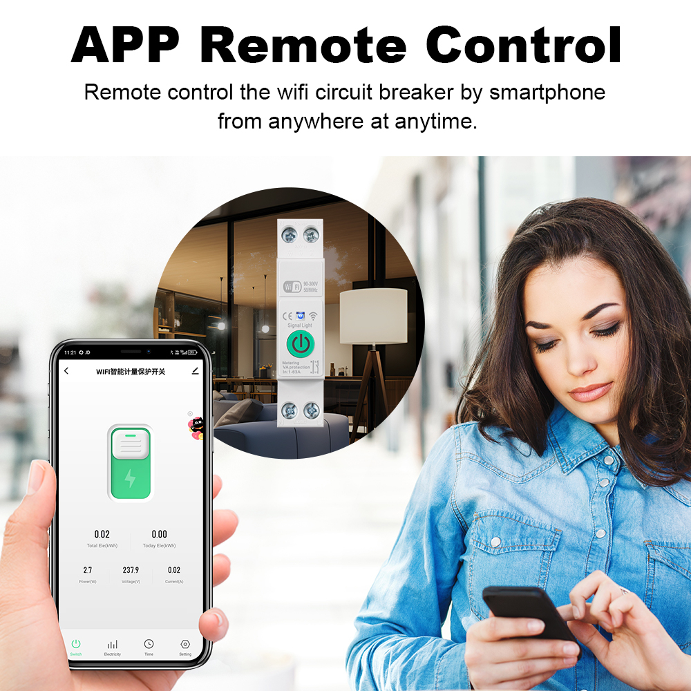 Tuya Smart WiFi Circuit Breake - Din Rail Circuit Breaker 리뷰 및 가격