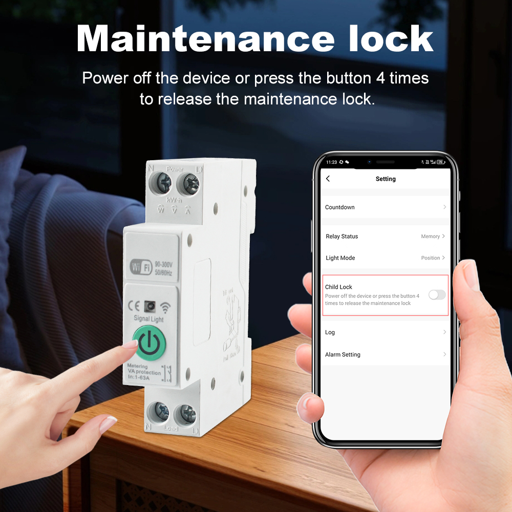 Tuya Smart WiFi Circuit Breake - Din Rail Circuit Breaker 리뷰 및 가격